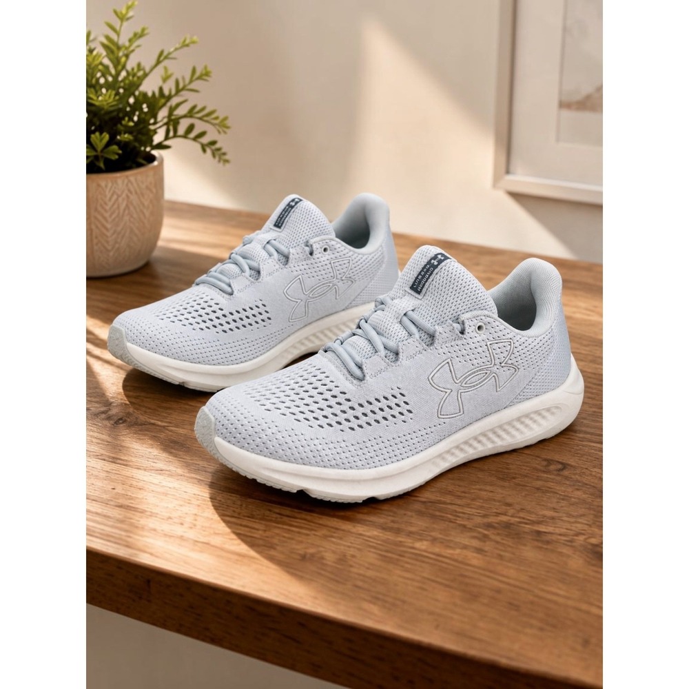 Under Armour Charged Pursuit Running Shoes Cool Gray‎ Women's Size 9 Sneakers